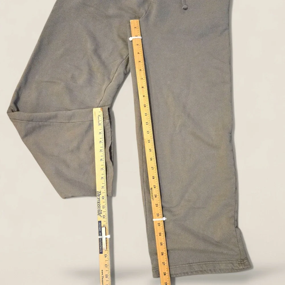 Mate The Label Men's Medium Sweatpants Brown Organic Cotton Relaxed Wide Leg EUC - Picture 5 of 12